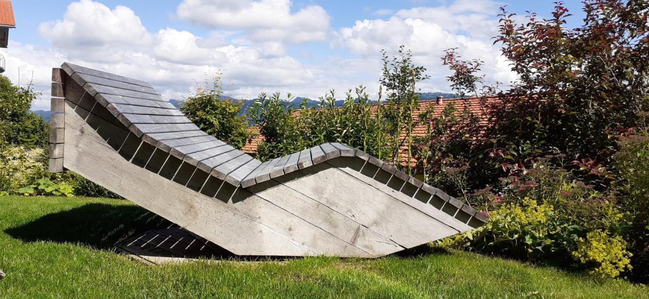 Ferienwohnung Bergblick Sulzberg  Exteriör bild